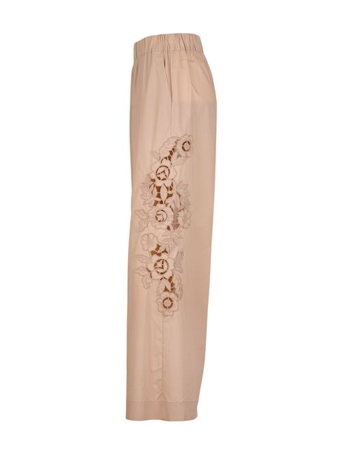 pantalone wideleg ricamo EMMA & GAIA | 36P09771